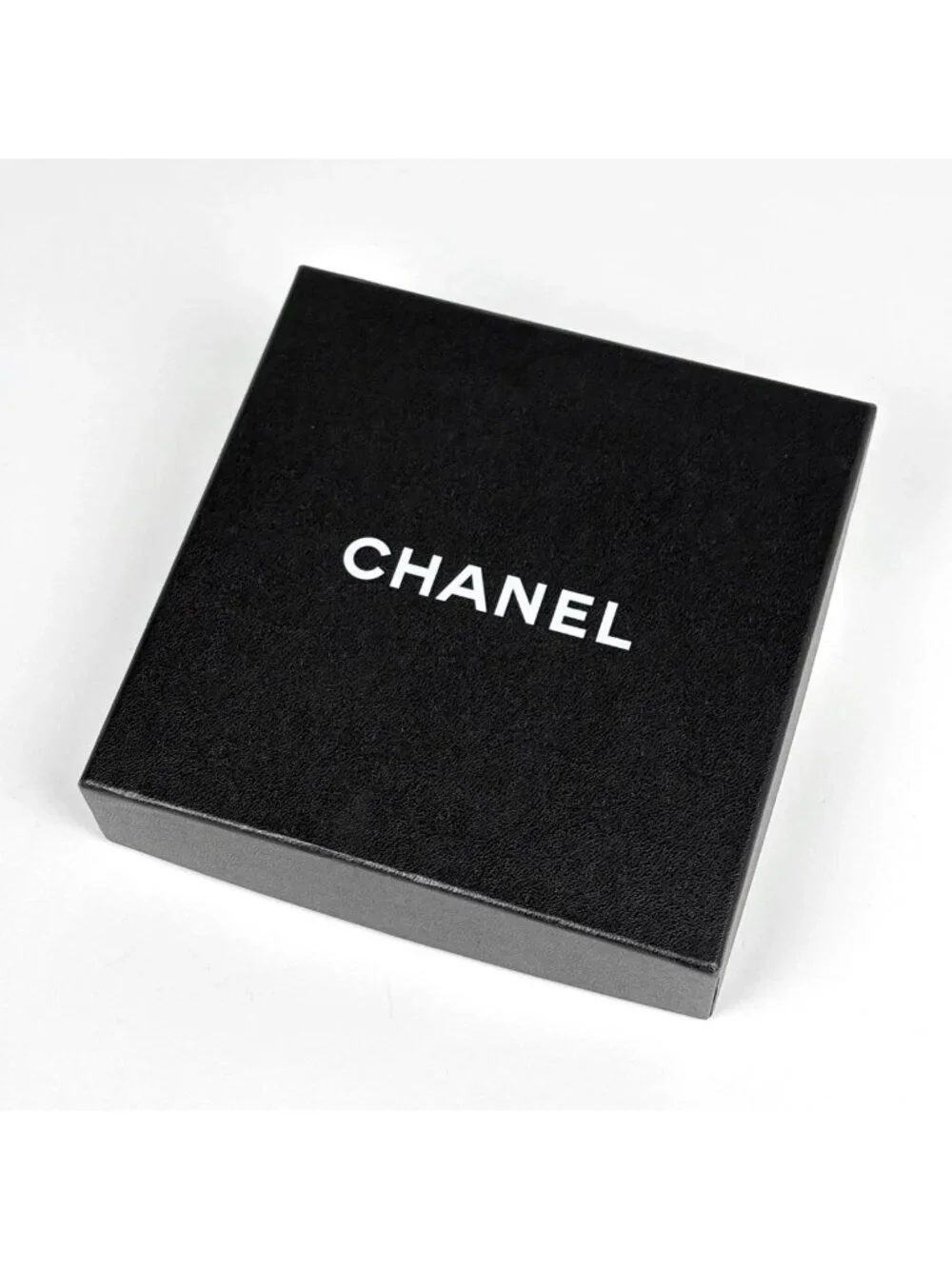 Chanel Necklace CC Logo Faux Pearl White Gold